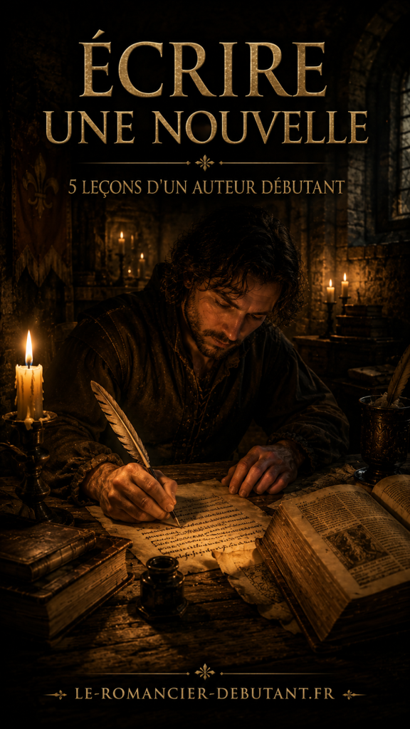 Écrire une nouvelle : 5 leçons d'un auteur débutant